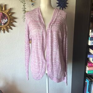 Say What? size medium Pink Cardigan
